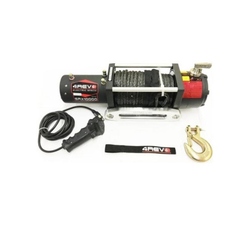 Автомобильная лебедка 4REVO SRX FS 1000 lbs 12В, синтетический трос 4R-W103B-12