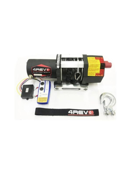 Лебедка 4REVO SLX для ATV/UTВ, 4500lbs, синтетический трос 4R-W453B