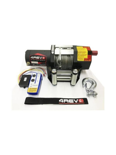 Лебедка 4REVO SLX для ATV/UTВ, 4500lbs, стальной трос 4R-W453A