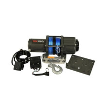 Лебедка для квадроцикла 4REVO S3500 12В, с синтетическим тросом 4R-W351B
