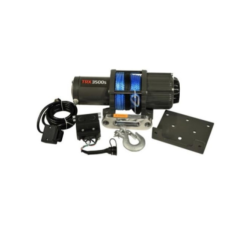 Лебедка для квадроцикла 4REVO S3500 12В, с синтетическим тросом 4R-W351B
