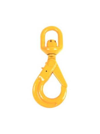 Крюк самозакрывающийся с вертлюгом 12.5 т TOR 1002187