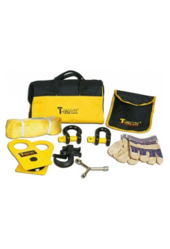 Набор аксессуаров T-Max блок, шаклы, стропа, крюк, перчатки TM W0151