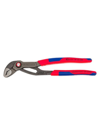 Захватные клещи KNIPEX Cobra QuickSet, 50 мм (2"), 250 мм, 2К ручки, KN-8722250SB