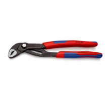 Переставные клещи KNIPEX Cobra, 50 мм (2"), 250 мм, серые, 2К ручки, KN-8702250SB