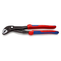 Переставные клещи KNIPEX COBRA под ключ 60 мм, 300 мм, серые, 2К ручки KN-8702300SB