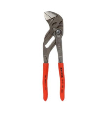 Переставные клещи-ключ KNIPEX 180 мм, 40 мм (1 1/2"), серые, 1К ручки, KN-8601180SB