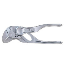Переставные клещи-ключ KNIPEX XS, 21 мм (3/4"), 100 мм, Cr-V, серые, KN-8604100