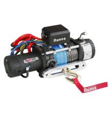 Электрическая лебёдка RUNVA высокоскоростная 24V 9500 lbs 4350 кг EWXC9500SSR24V
