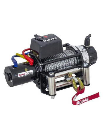 Автомобильная электрическая лебёдка RUNVA 12V 11000 lbs 5000 кг влагозащищенная EWB11000S