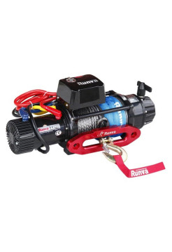 Автомобильная электрическая лебёдка RUNVA 12V 9500 lbs 4350 кг влагозащищенная EWB9500-Q-SR