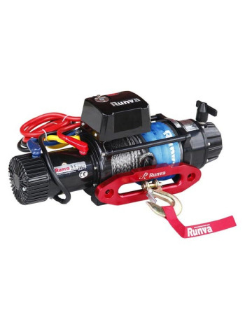 Автомобильная электрическая лебёдка RUNVA 12V 9500 lbs 4350 кг влагозащищенная EWB9500-Q-SR