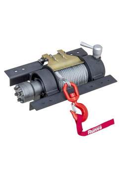 Гидравлическая лебёдка RUNVA 10000 lbs 4536 кг HWX10000II