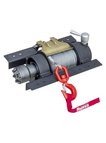 Гидравлическая лебёдка RUNVA 10000 lbs 4536 кг HWX10000II