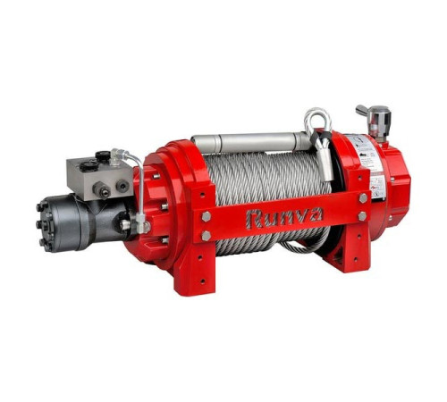 Гидравлическая лебёдка RUNVA 15000 lbs 6800 кг HWV15000