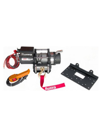 Электрическая лебёдка RUNVA 12V 4500 lbs 2040 кг EWX4500U