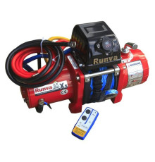 Автомобильная электрическая лебёдка RUNVA 12V 9500 lbs 4350 кг короткий барабан 9.5XSR