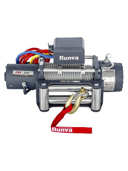 Автомобильная электрическая лебёдка RUNVA 12V 9500 lbs 4350 кг EWX9500S