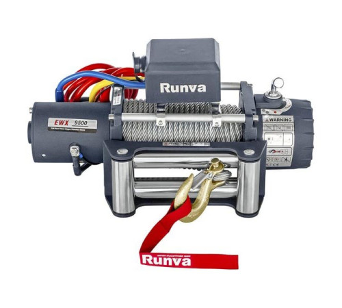 Автомобильная электрическая лебёдка RUNVA 12V 9500 lbs 4350 кг EWX9500S