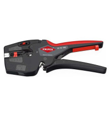 Автоматический стриппер KNIPEX NexStrip 3-в-1, O 0.03-10 мм AWG 32-8, рез до 10 мм, обжим: квадрат, 0.25-4 мм, 2x2.5 мм, 190 мм, SB KN-1272190SB