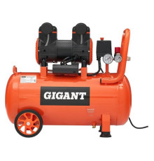 Безмасляный малошумный компрессор Gigant (50 л; 8 бар; 225 л/мин) GSWK-50/1400