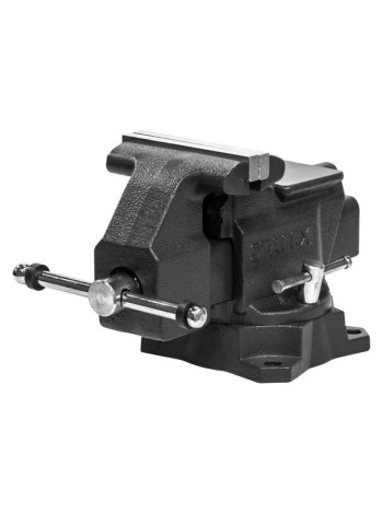 Слесарные тиски Stalex Кайман 114x100 мм, 210°, 7.9 кг D40