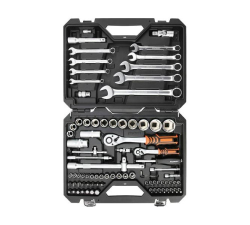 Набор автоинструмента Patriot SSP-82, 1/2+1/4 DR (82 пр.), Cr-V 350004505
