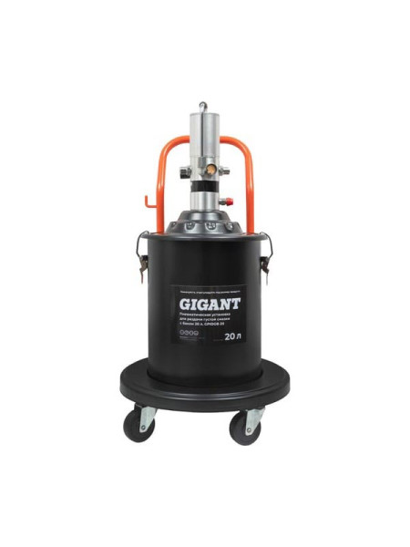Пневматическая установка для раздачи густой смазки Gigant с баком 20 л GPIDGB-20