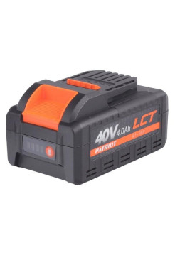Батарея аккумуляторная Patriot BL44 40В платформа LCT, 4.0Ач(21700) 180301144