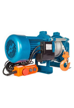 Электрическая лебедка TOR ЛЭК-300 E21 (KCD) 300 кг, 380 В с канатом 30 м 1002135