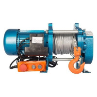 Лебедка TOR CD-300/600-A KCD-300/600 кг, 380В, с канатом 100 м, 24 м/мин, алюминиевый корпус 1034604
