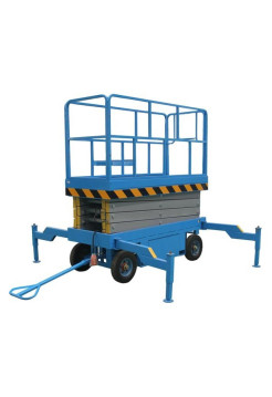 Подъемник ножничный передвижной TOR 500 кг 9 м SJY-0,5-9DC с выдвижной платформой (автономный) (Y) 1040098