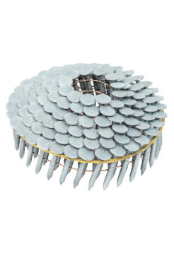 Барабанный гвоздь Gigant с кольцевой накаткой CRN 3,1х38 цинк 5400шт GVB-9