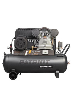 Компрессор Patriot KRX 700 L100 D, поршневой, ременной, масляный, 700 л/мин, 100 л, 10 бар, 4 кВт, 400 В 545302340