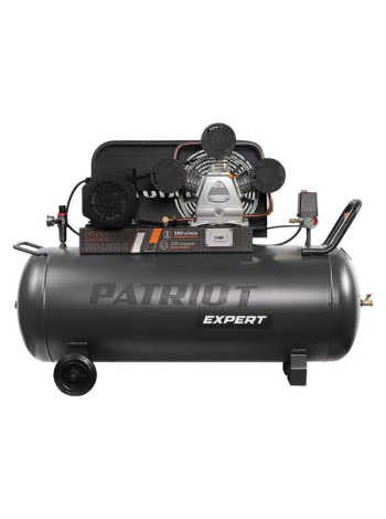 Компрессор Patriot KRX 580 L200 D, поршневой, ременной, масляный, 580 л/мин, 200 л, 10 бар, 3 кВт, 400 В 545302335