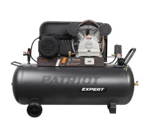Компрессор Patriot KRX 700 L200 D, поршневой, ременной, масляный, 700 л/мин, 200 л, 10 бар, 4 кВт, 400 В 545302345