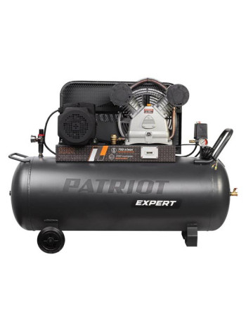 Компрессор Patriot KRX 700 L200 D, поршневой, ременной, масляный, 700 л/мин, 200 л, 10 бар, 4 кВт, 400 В 545302345