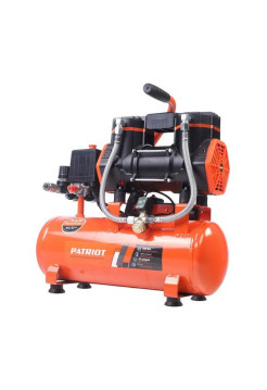 Компрессор поршневой безмасляный Patriot KDS 190 F10 (190 л/мин, 0.95 кВт, 8 бар, 10 л, 2800 об/мин, быстросъем) 526302410
