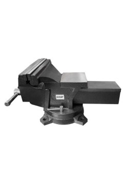 Тиски слесарные поворотные с наковальней MetalMaster ТСПН200 22369