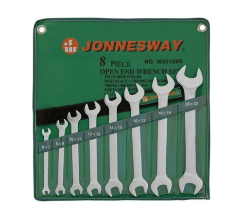 Набор рожковых ключей Jonnesway W25108S