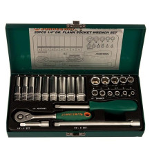 Набор торцевых головок 1/4"DR 4-13 мм Jonnesway S04H2125S