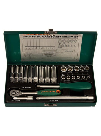 Набор торцевых головок 1/4"DR 4-13 мм Jonnesway S04H2125S