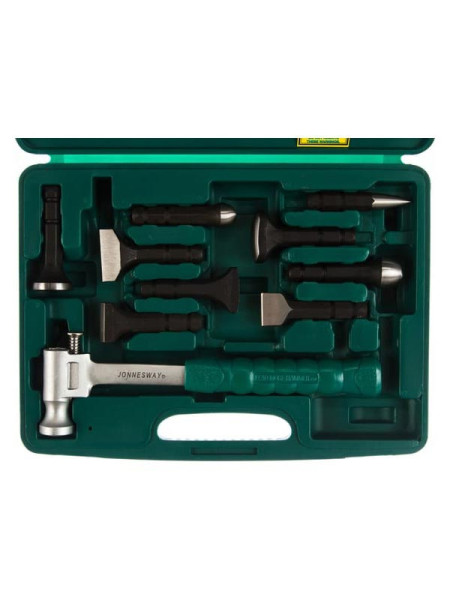 Многофункциональный молоток с сменными головками для жестяных работ Jonnesway AG010142