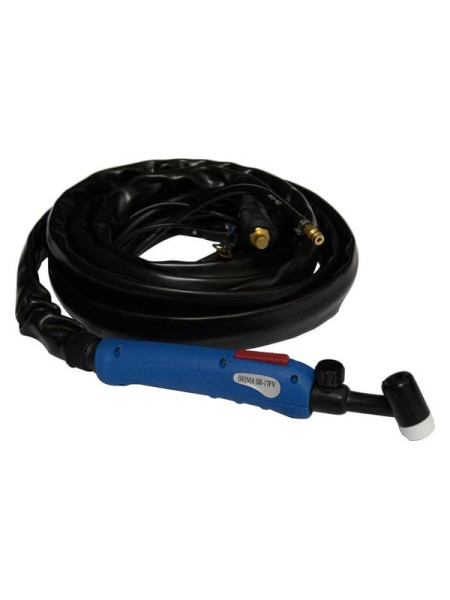 Горелка SR-17VF для TIG-сварки (125-140 А; flex; 6 м) BRIMA 0006523
