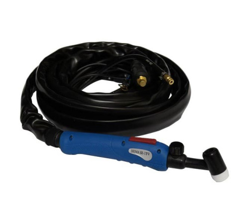 Горелка SR-17VF для TIG-сварки (125-140 А; flex; 6 м) BRIMA 0006523