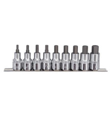 Набор бит-головок 1/2" HEX H4-H14 (9 предметов) JTC H409H