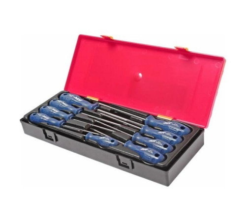Набор отверток TORX с отверстием TS8H-TS40H (9 предметов, кейс) JTC K7093