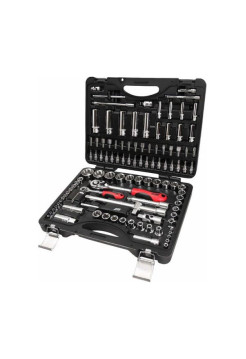 Набор торцевых головок и вставок для поврежденных болтов и гаек (1/4”, 1/2”, 110шт) JTC S110B-B72