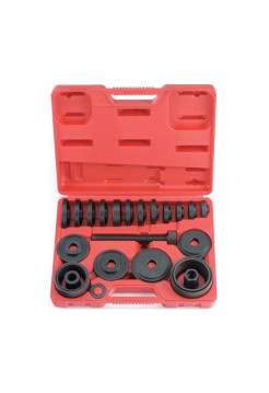 Набор для снятия/установки колёсных подшипников 4WD с оправками 24шт FORCE 924T1