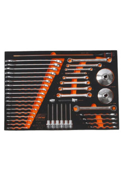 Универсальный набор инструмента, комплектация Mercedes Benz, в ложементе 42шт JTC-MB2042